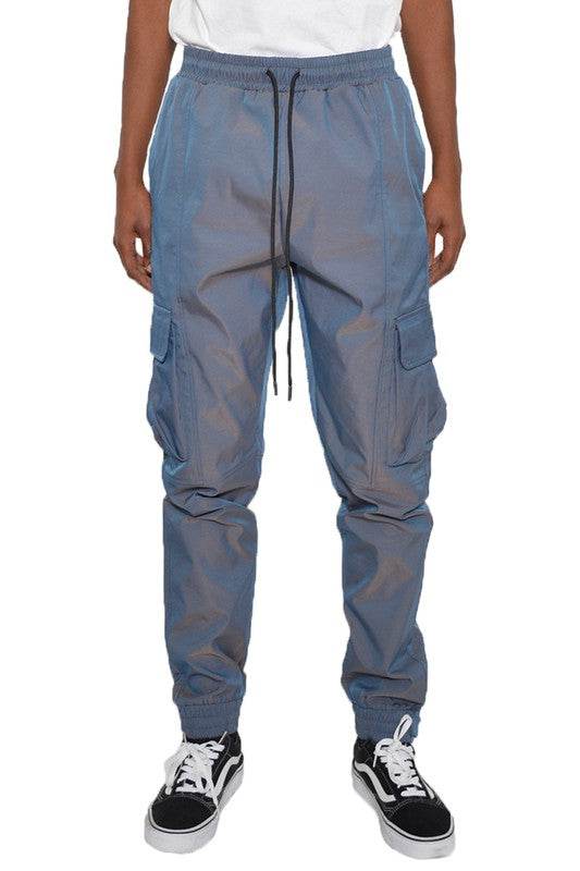 PEACOCK IRIDESCEINT JOGGER PANTS - Shop Style & More | Fresh Looks, Everyday Deals & Free Shipping
