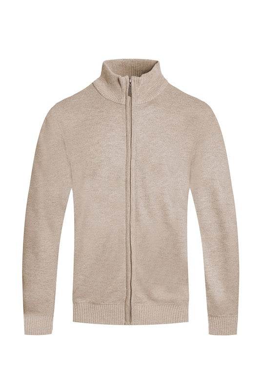 Weiv Mens Solid Full Zip Sweater - Shop Style & More | Fresh Looks, Everyday Deals & Free Shipping