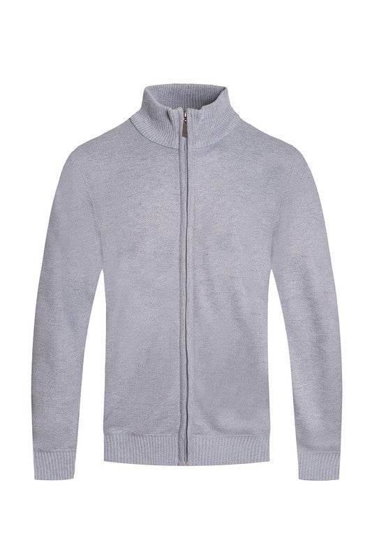 Weiv Mens Solid Full Zip Sweater - Shop Style & More | Fresh Looks, Everyday Deals & Free Shipping