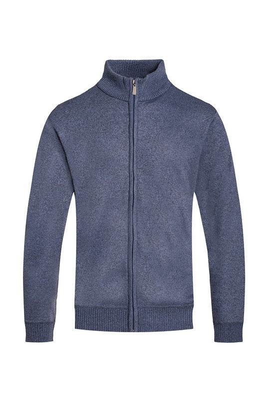 Weiv Mens Solid Full Zip Sweater - Shop Style & More | Fresh Looks, Everyday Deals & Free Shipping