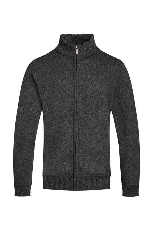 Weiv Mens Solid Full Zip Sweater - Shop Style & More | Fresh Looks, Everyday Deals & Free Shipping