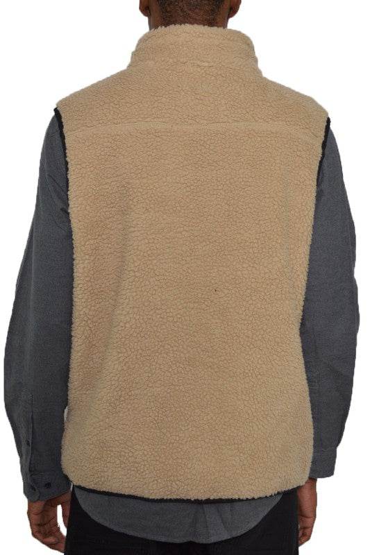 Padded Sherpa Fleece Vest - Shop Style & More | Fresh Looks, Everyday Deals & Free Shipping