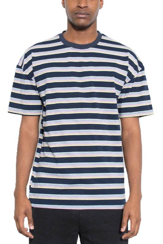 Striped Round Neck Tshirt - Shop Style & More | Fresh Looks, Everyday Deals & Free Shipping