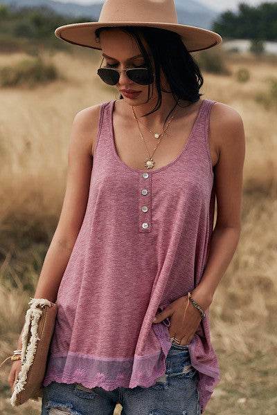 Lace tank top - Shop Style & More | Fresh Looks, Everyday Deals & Free Shipping