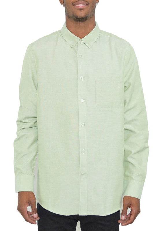 Mens White Long Sleeve Button Down Shirt - Shop Style & More | Fresh Looks, Everyday Deals & Free Shipping