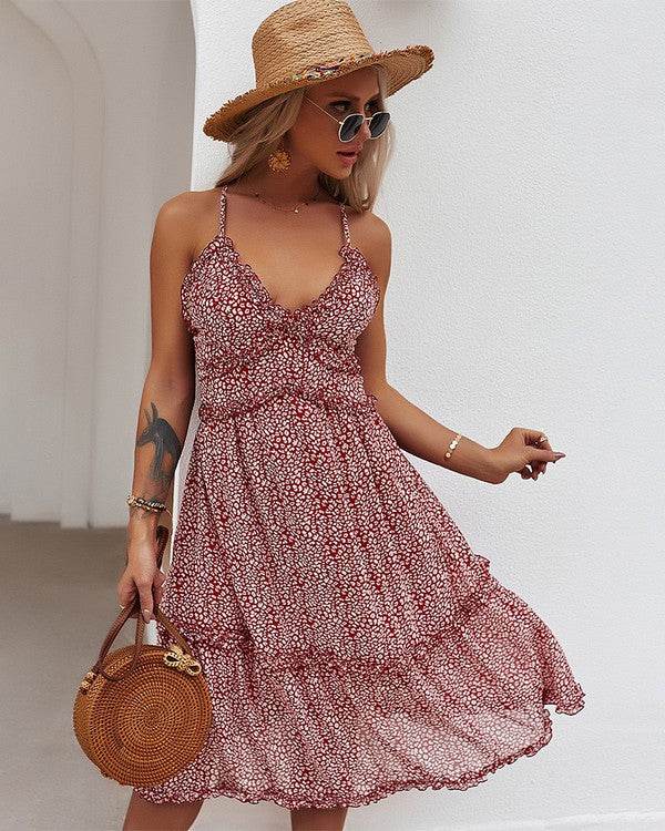 Ruffle babydoll dress - Shop Style & More | Fresh Looks, Everyday Deals & Free Shipping