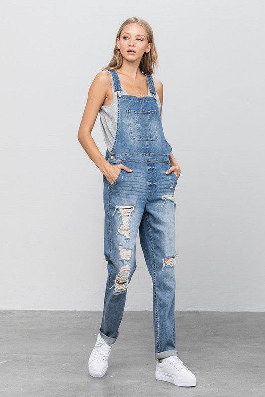 HEAVY BODY PREMIUM DESTROY OVERALLS - Shop Style & More | Fresh Looks, Everyday Deals & Free Shipping