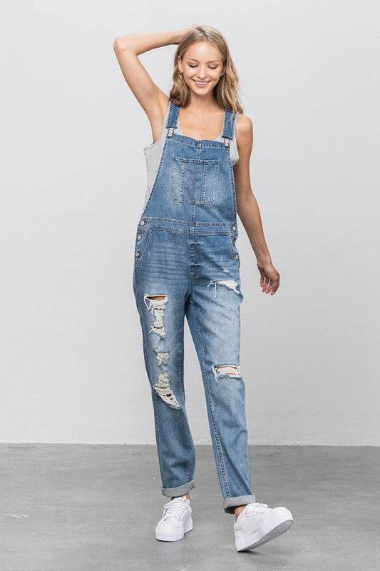 HEAVY BODY PREMIUM DESTROY OVERALLS - Shop Style & More | Fresh Looks, Everyday Deals & Free Shipping