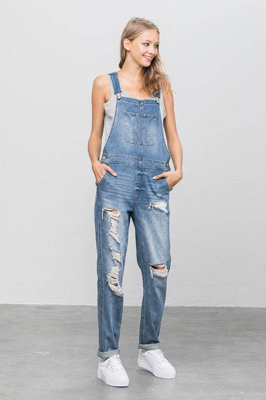 HEAVY BODY PREMIUM DESTROY OVERALLS - Shop Style & More | Fresh Looks, Everyday Deals & Free Shipping