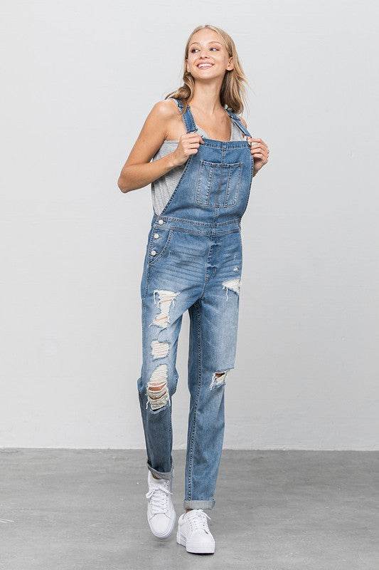 HEAVY BODY PREMIUM DESTROY OVERALLS - Shop Style & More | Fresh Looks, Everyday Deals & Free Shipping
