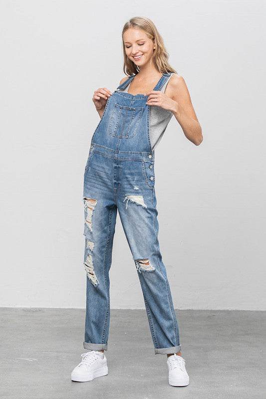HEAVY BODY PREMIUM DESTROY OVERALLS - Shop Style & More | Fresh Looks, Everyday Deals & Free Shipping