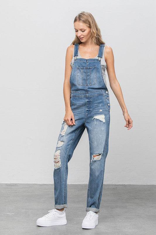 HEAVY BODY PREMIUM DESTROY OVERALLS - Shop Style & More | Fresh Looks, Everyday Deals & Free Shipping