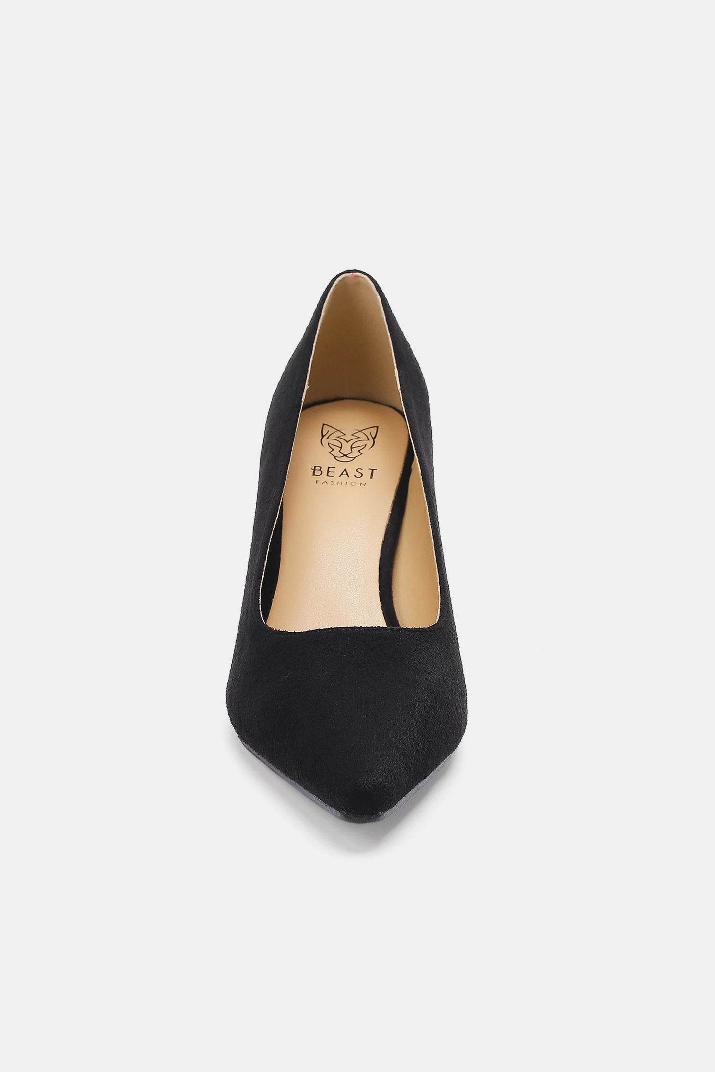Beast Fashion Faux Suede Point Toe Pumps - Shop Style & More | Fresh Looks, Everyday Deals & Free Shipping