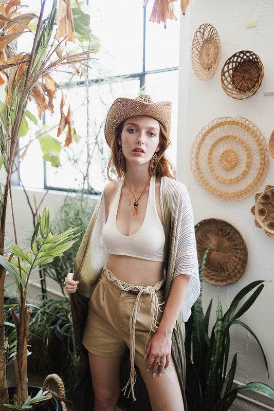 Solid Padded Halter Bralette - Shop Style & More | Fresh Looks, Everyday Deals & Free Shipping