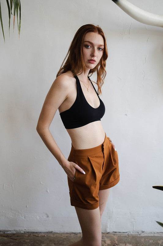 Solid Padded Halter Bralette - Shop Style & More | Fresh Looks, Everyday Deals & Free Shipping