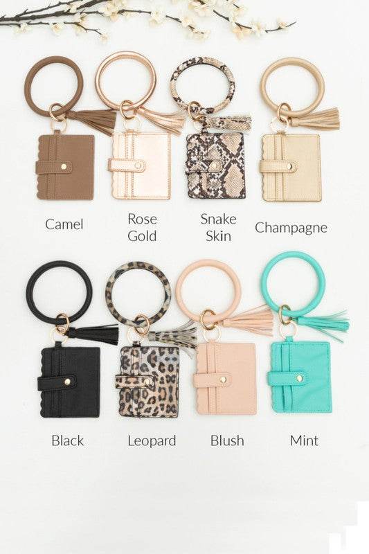Key Ring ID Wallet Bracelet - Shop Style & More | Fresh Looks, Everyday Deals & Free Shipping