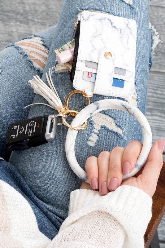 Key Ring Wallet Bracelet ID Zip Up - Shop Style & More | Fresh Looks, Everyday Deals & Free Shipping