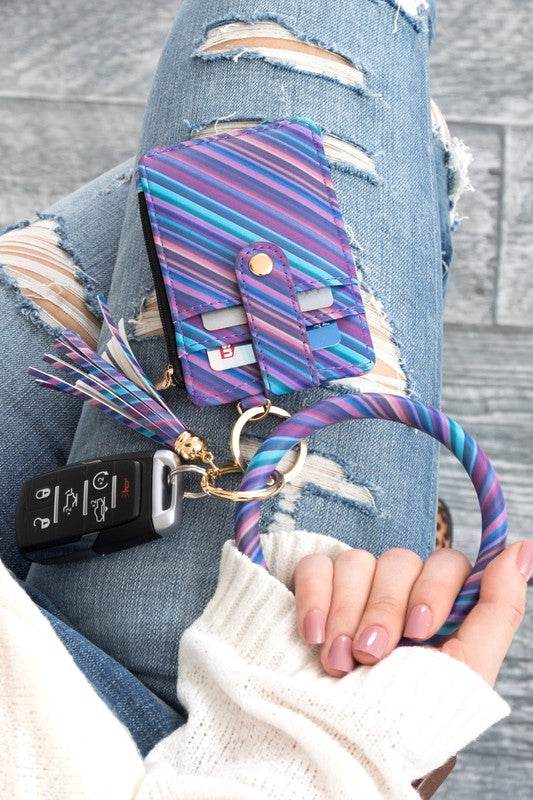 Key Ring Wallet Bracelet ID Zip Up - Shop Style & More | Fresh Looks, Everyday Deals & Free Shipping
