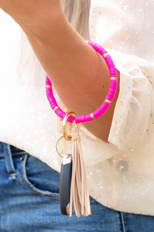 Boho Key Ring Bracelet - Shop Style & More | Fresh Looks, Everyday Deals & Free Shipping