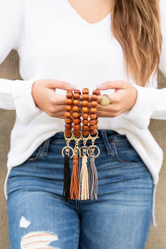 Wooden Key Ring Bracelets - Shop Style & More | Fresh Looks, Everyday Deals & Free Shipping