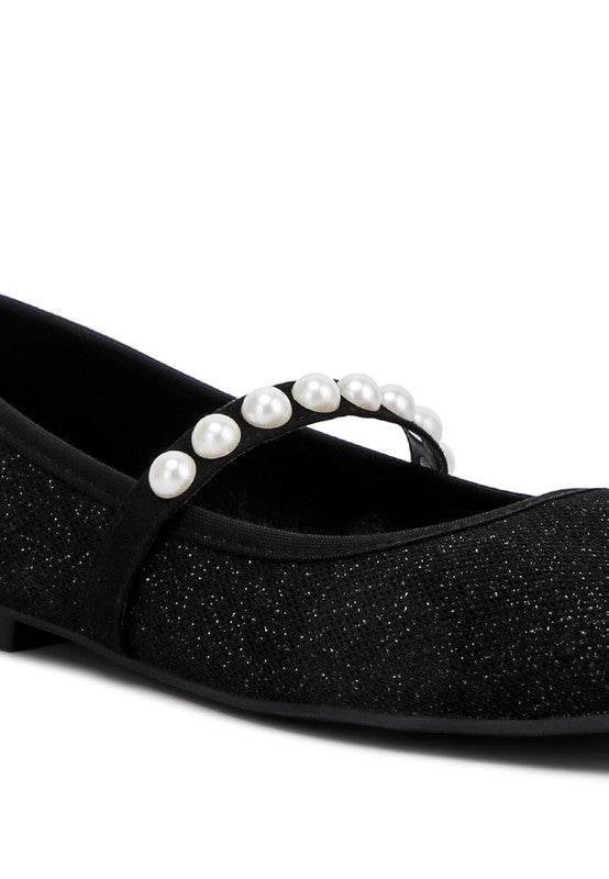 Sassie Pearl Embellished Ballerina Flats - Shop Style & More | Fresh Looks, Everyday Deals & Free Shipping
