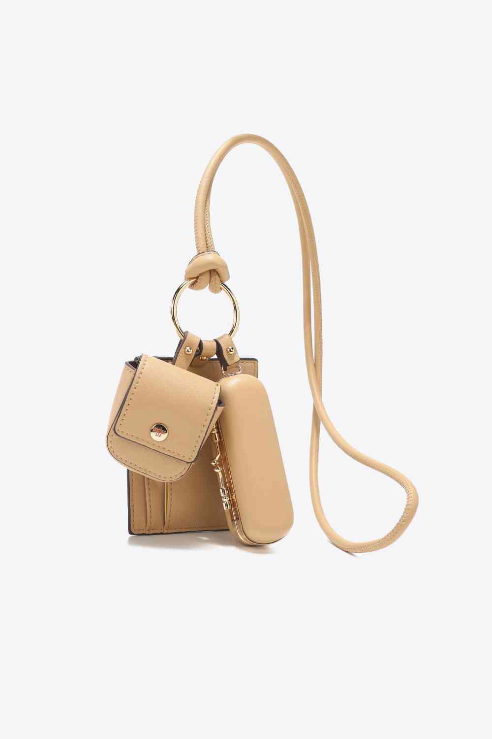 Nicole Lee USA Vegan Leather 3-Piece Lanyard Set Bags