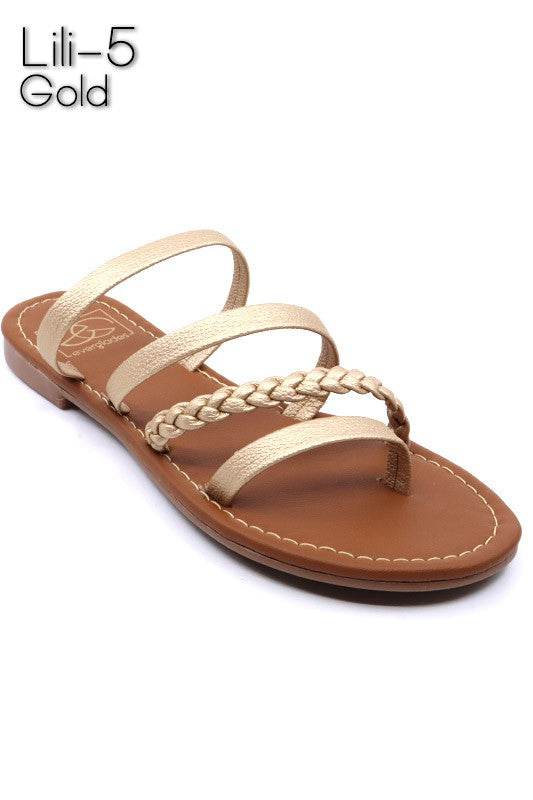 Braided Strappy Sandal - Shop Style & More | Fresh Looks, Everyday Deals & Free Shipping