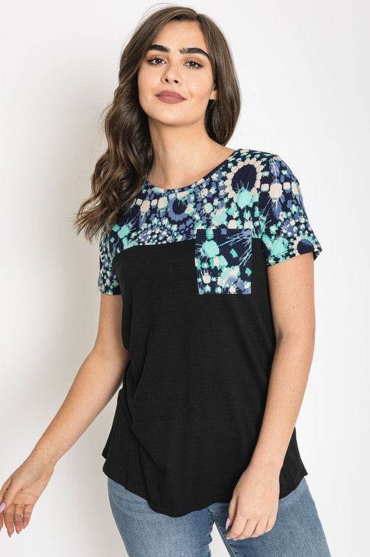 Medallion Front Pocket Tunic - Shop Style & More | Fresh Looks, Everyday Deals & Free Shipping