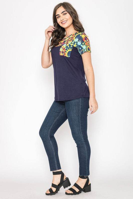 Medallion Front Pocket Tunic - Shop Style & More | Fresh Looks, Everyday Deals & Free Shipping