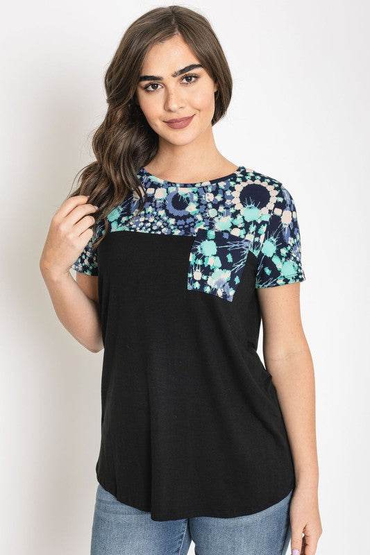 Medallion Front Pocket Tunic - Shop Style & More | Fresh Looks, Everyday Deals & Free Shipping