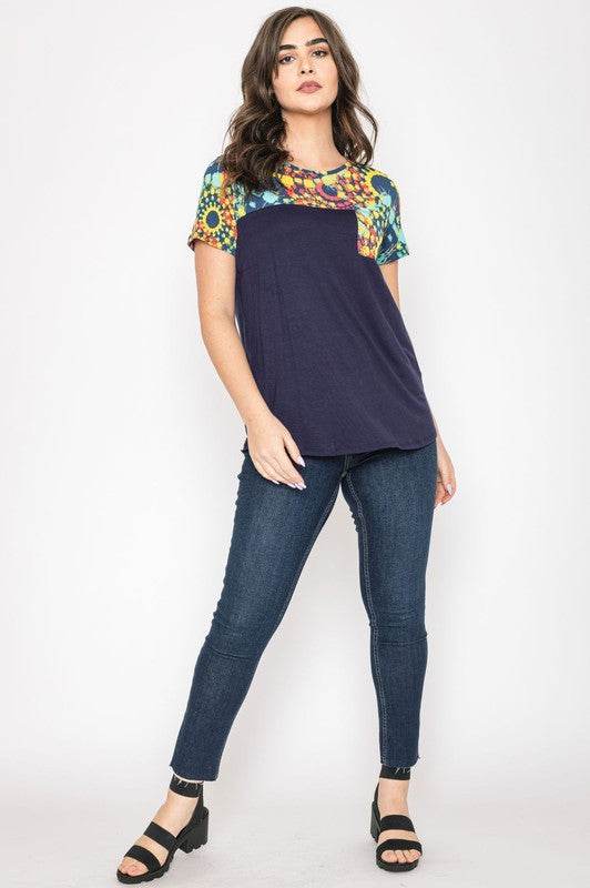 Medallion Front Pocket Tunic - Shop Style & More | Fresh Looks, Everyday Deals & Free Shipping