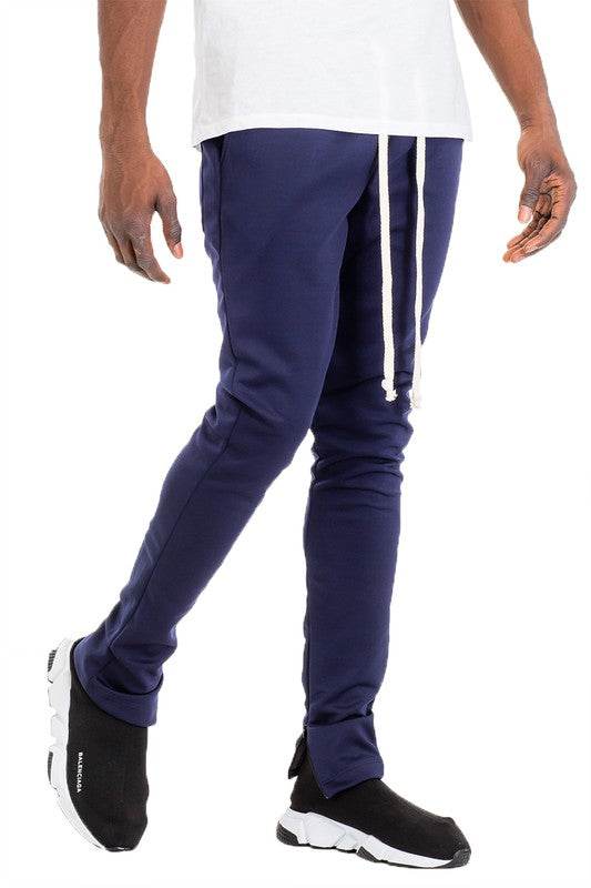 SOLID COLOR PLAIN BASIC TRACK PANTS - Shop Style & More | Fresh Looks, Everyday Deals & Free Shipping