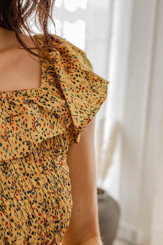 Cassia Ruffle Mini Dress - Shop Style & More | Fresh Looks, Everyday Deals & Free Shipping