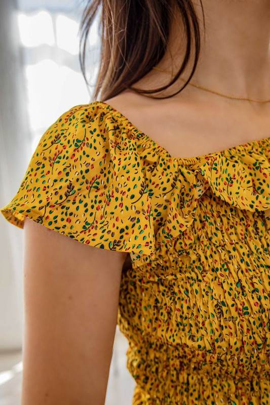 Cassia Ruffle Mini Dress - Shop Style & More | Fresh Looks, Everyday Deals & Free Shipping