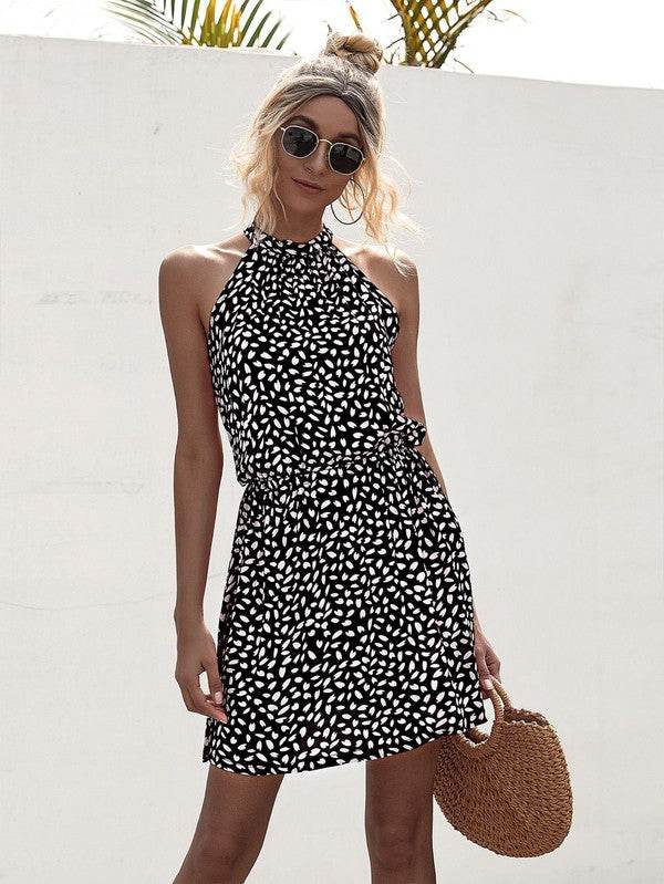 Halter Tie Back Dress - Shop Style & More | Fresh Looks, Everyday Deals & Free Shipping