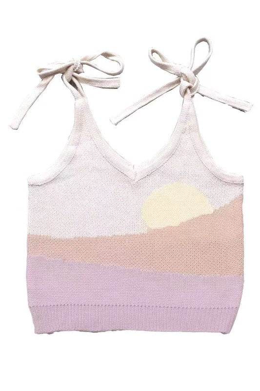 Sunset tie tank - Shop Style & More | Fresh Looks, Everyday Deals & Free Shipping