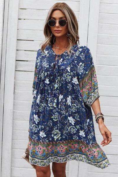 Floral babydoll shift dress - Shop Style & More | Fresh Looks, Everyday Deals & Free Shipping