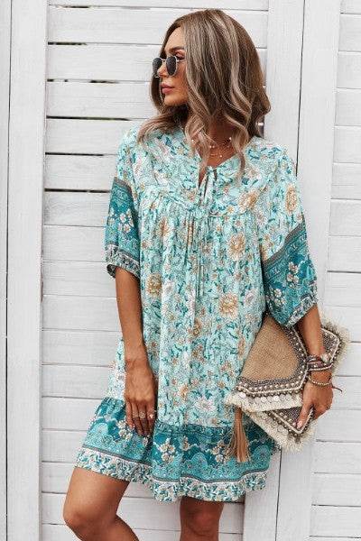 Floral babydoll shift dress - Shop Style & More | Fresh Looks, Everyday Deals & Free Shipping