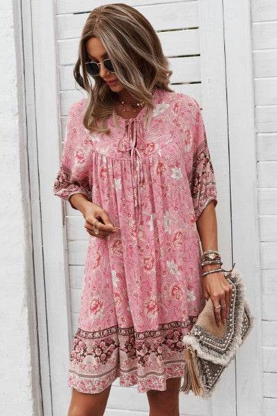 Floral babydoll shift dress - Shop Style & More | Fresh Looks, Everyday Deals & Free Shipping