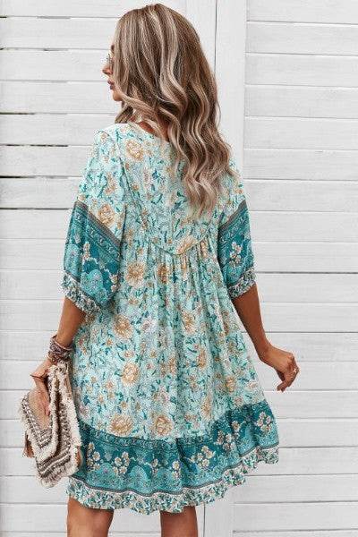 Floral babydoll shift dress - Shop Style & More | Fresh Looks, Everyday Deals & Free Shipping