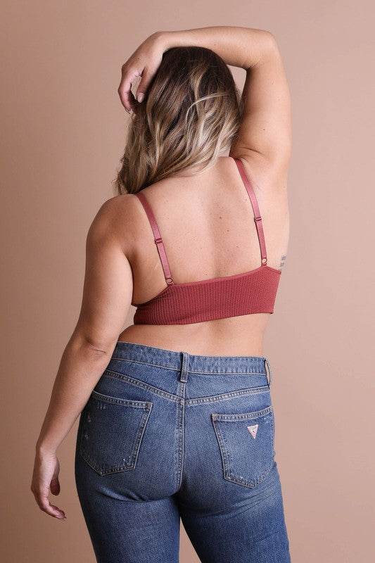 Plus Size Waistband Loop Lace Brami - Shop Style & More | Fresh Looks, Everyday Deals & Free Shipping