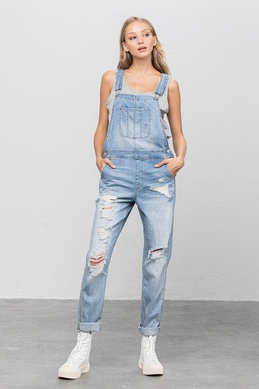 HEAVY BODY PREMIUM DESTROY OVERALLS - Shop Style & More | Fresh Looks, Everyday Deals & Free Shipping
