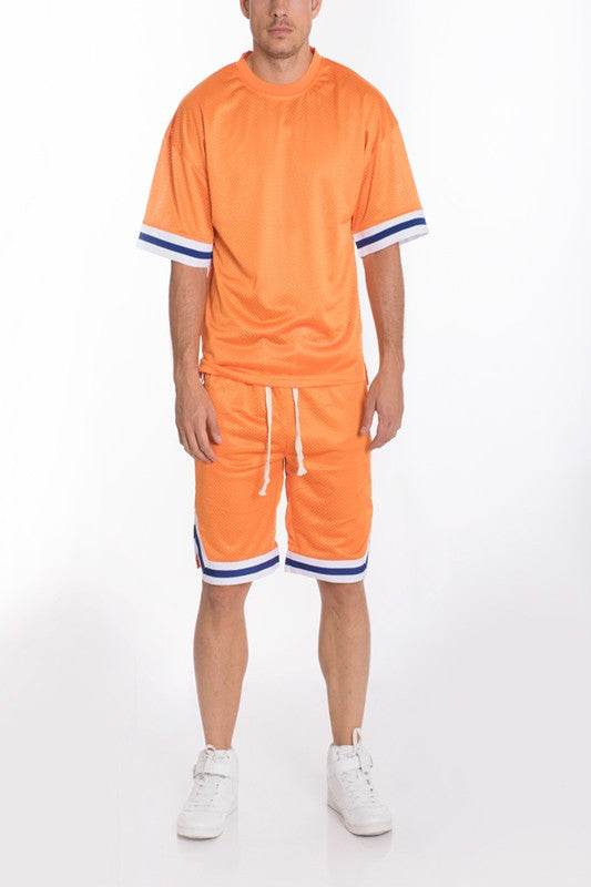 MESH SLEEVE TAPE ATHLETIC TSHIRT - Shop Style & More | Fresh Looks, Everyday Deals & Free Shipping