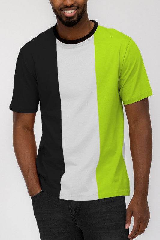 Weiv Mens Color Block T Shirt - Shop Style & More | Fresh Looks, Everyday Deals & Free Shipping