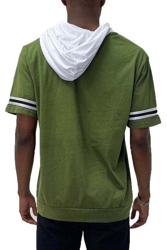 SHORT SLEEVE HOODED SHIRT - Shop Style & More | Fresh Looks, Everyday Deals & Free Shipping