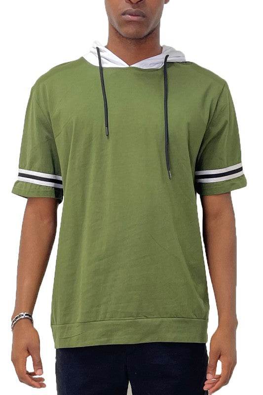 SHORT SLEEVE HOODED SHIRT - Shop Style & More | Fresh Looks, Everyday Deals & Free Shipping