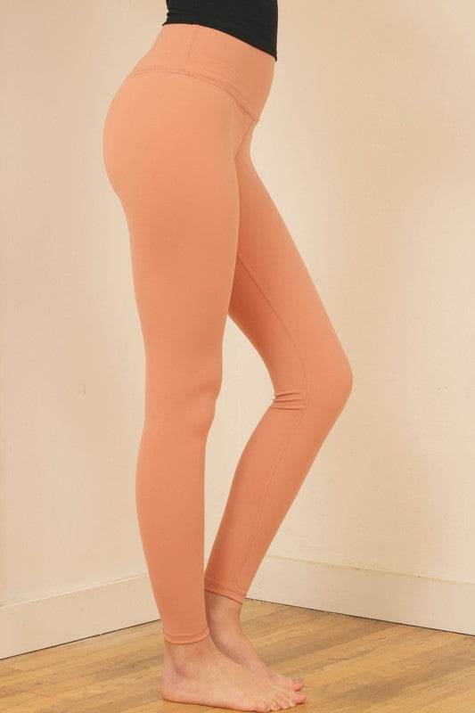 Brushed Nylon High Rise Legging - Shop Style & More | Fresh Looks, Everyday Deals & Free Shipping