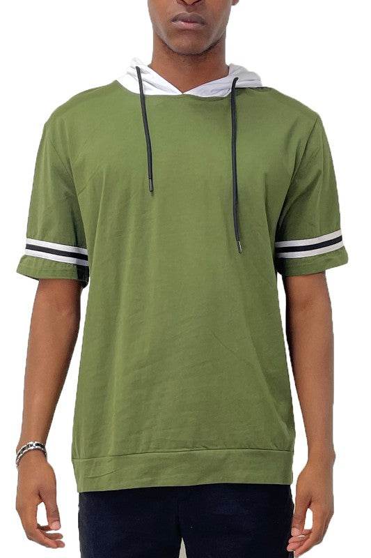 SHORT SLEEVE HOODED SHIRT - Shop Style & More | Fresh Looks, Everyday Deals & Free Shipping