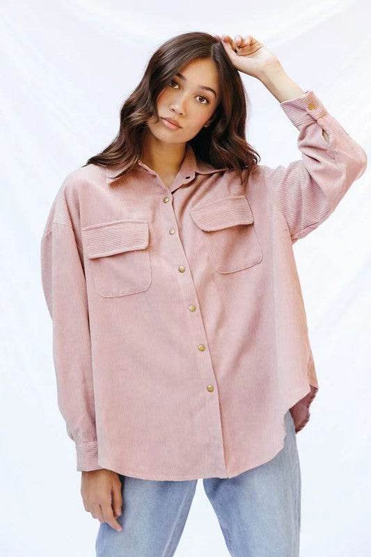 Ribbed corduroy jacket - Shop Style & More | Fresh Looks, Everyday Deals & Free Shipping