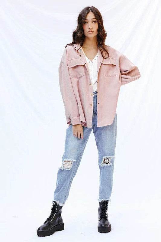 Ribbed corduroy jacket - Shop Style & More | Fresh Looks, Everyday Deals & Free Shipping